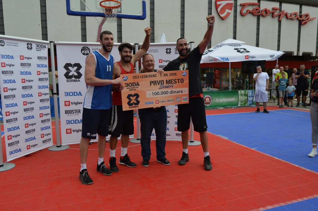 Leskovčani osvojili 100 hiljada na basket turniru