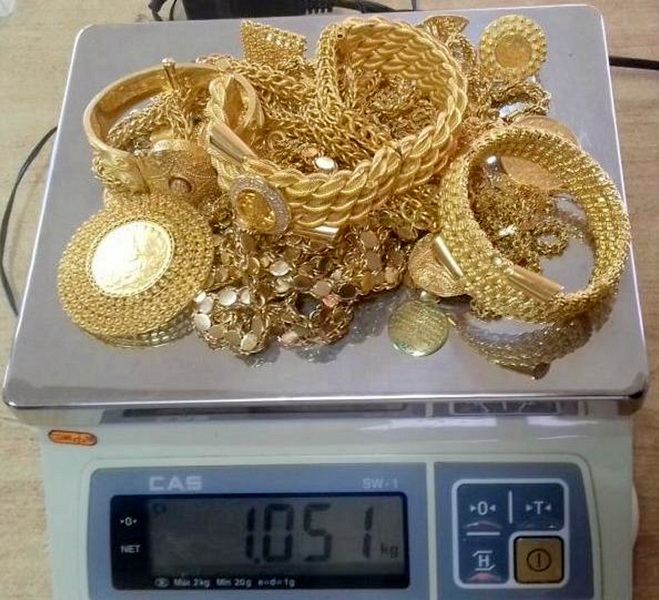 Na Gradini više od kilograma zlata i 43 000 evra