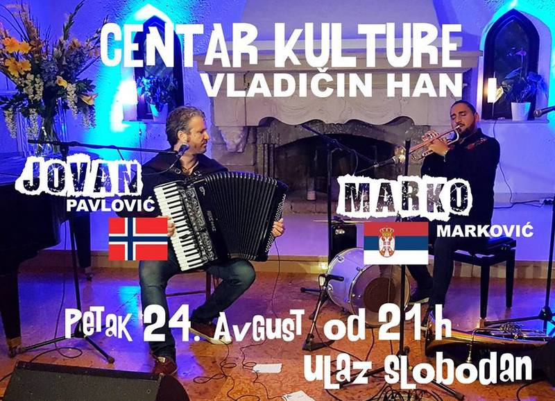 Koncert harmonike i trube u Hanu