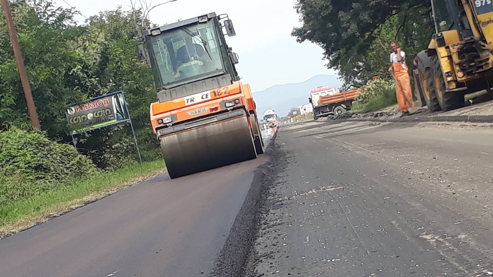 Pri kraju radovi na rekonstrukciji državnog puta od Zalužnja do Poljoprivredne škole