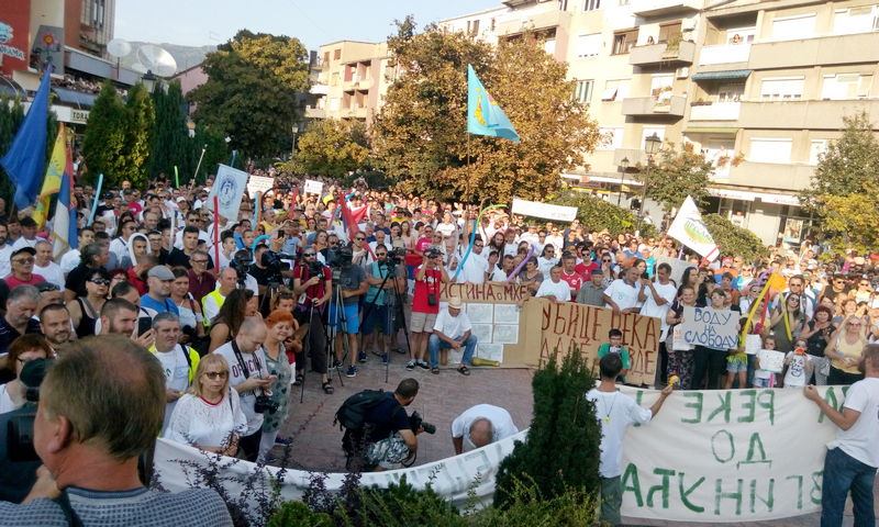Protest u Pirotu protiv gradnje hidroelektrana: Za reke do izginuća