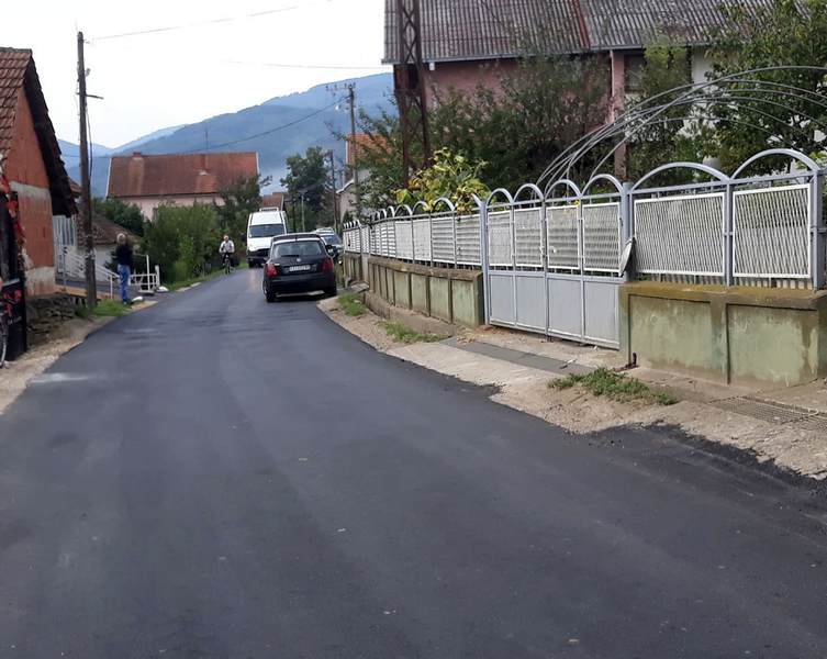 Završena rekonstrukcija opštinskog puta kroz Veliku Kopašnicu i Slatinu