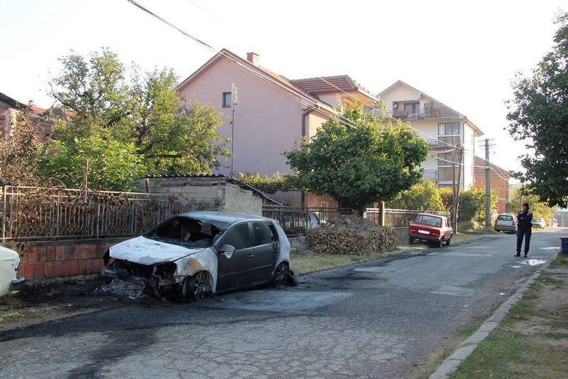 Izgoreo još jedan automobil u Vranju