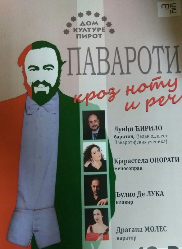 Koncert učenika i muzičkih naslednika “Pavaroti kroz notu i reč“