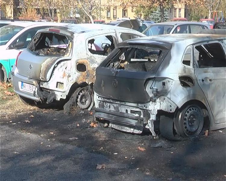 Ponovo goreli automobili u Nišu