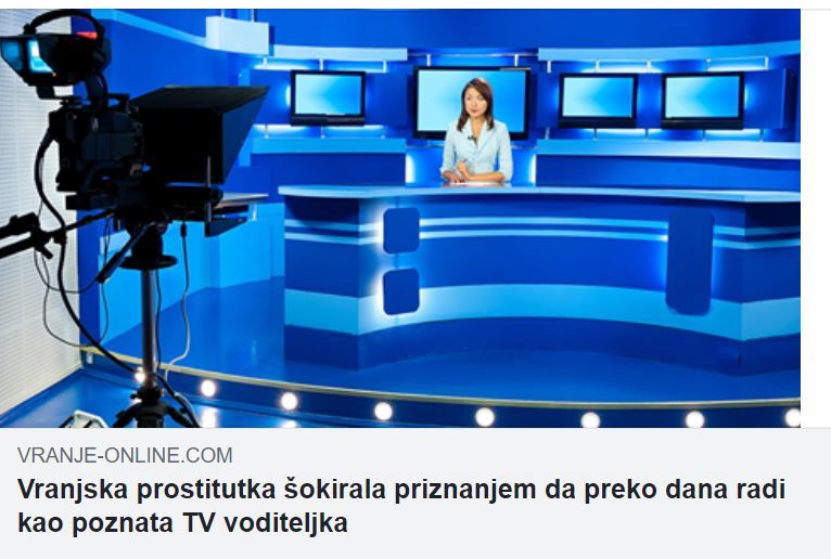 GNUSNO Vransjke novinarke nazvali prostitutkama