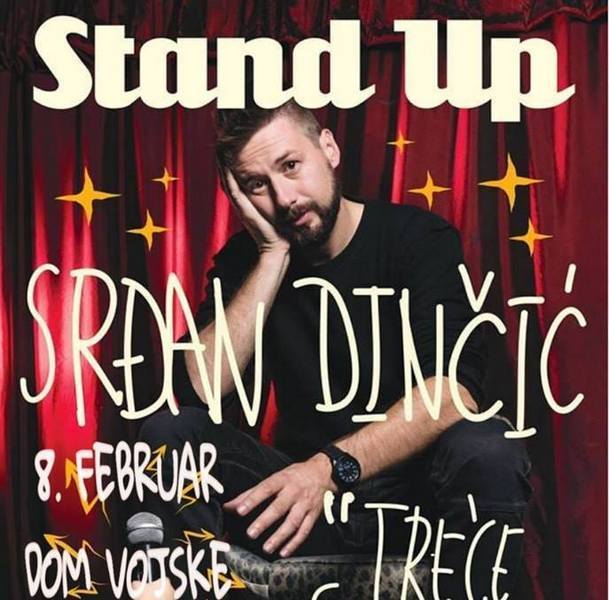 Stand Up show  Srđana Dinčića u Domu Vojske