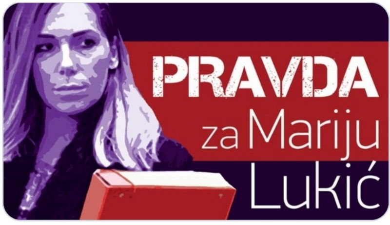 Hitan poziv institucijama da osiguraju bezbednost i sigurnost Marije Lukić  i njene porodice