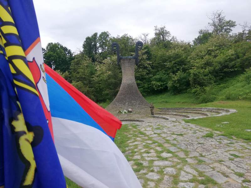 Dan pobede nad fašizmom obeležen u Spomen parku