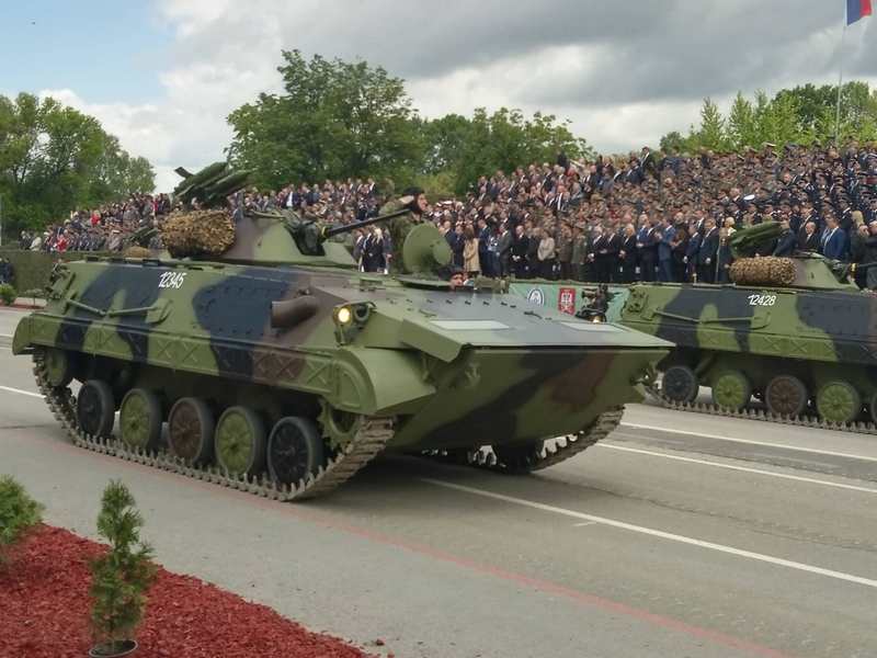 Redovna obuka tenkovskih jedinica