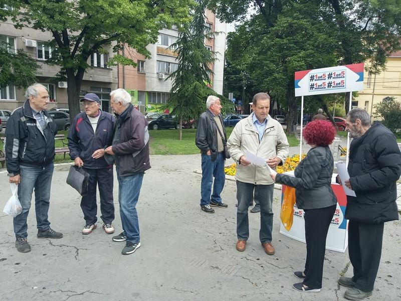 Podrška protestu penzionera u Beogradu, traže oduzete penzije