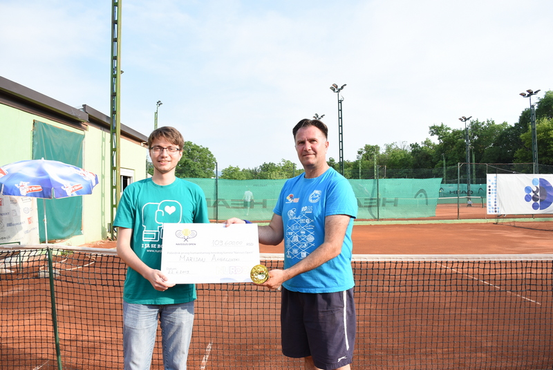 Marijan Angelovski pobednik prvog humanitarnog teniskog turnira „Naissus Open“