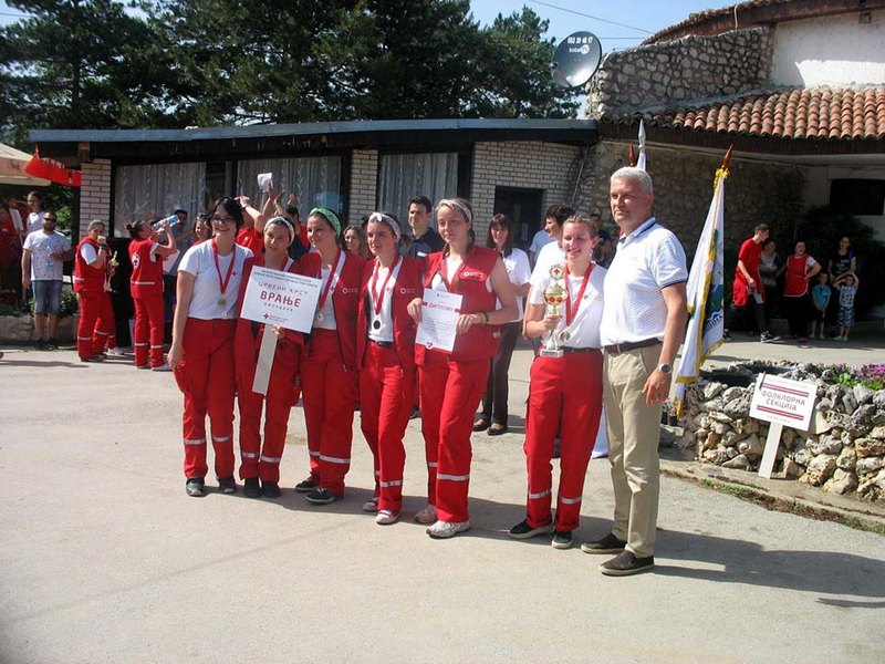 Ekipe Crvenog krsta iz Vranja uspešne u Merošini