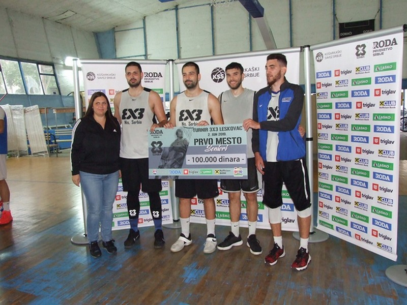 Nišlije pobednici basket turnira u Leskovcu