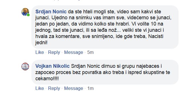 Nacisti uputili pretnje odborniku Srđanu Noniću