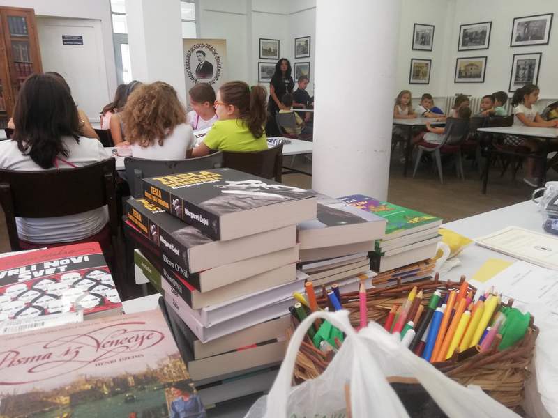 Mališani postali bibliotekari na jedan dan