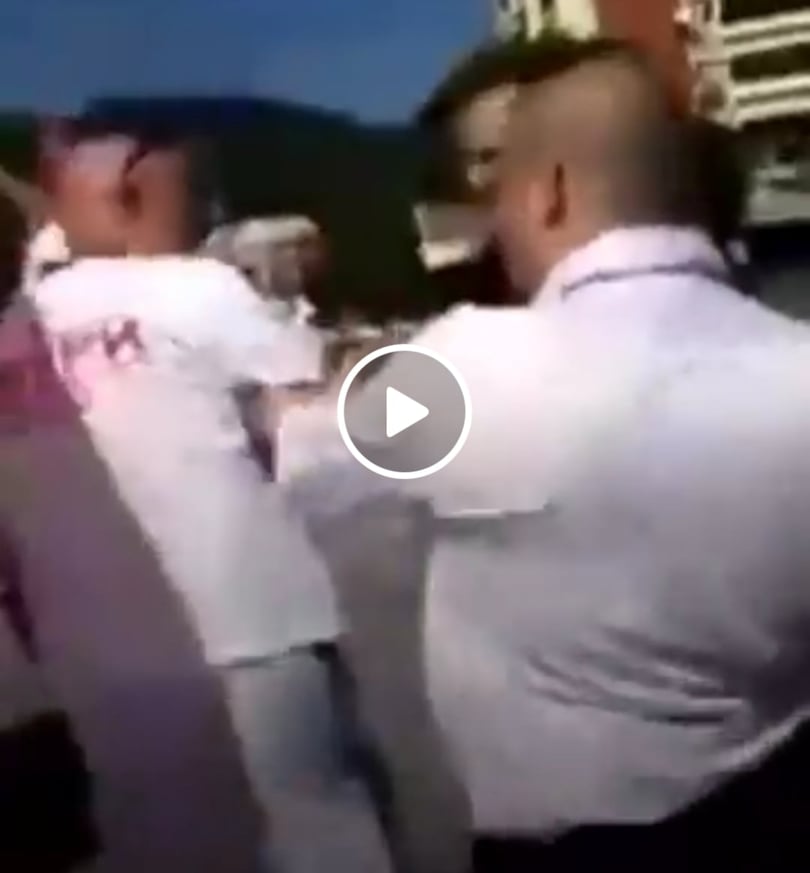 Miša Vacić napao aktivistu SZS u Medveđi (VIDEO)