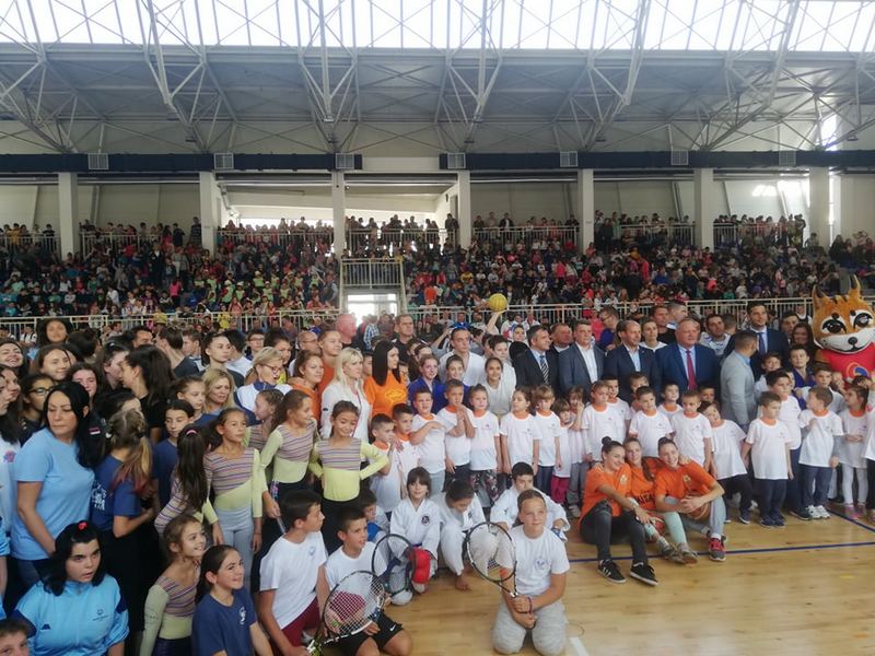 Preko 200 mališana na prvom Sajmu sporta u Leskovcu