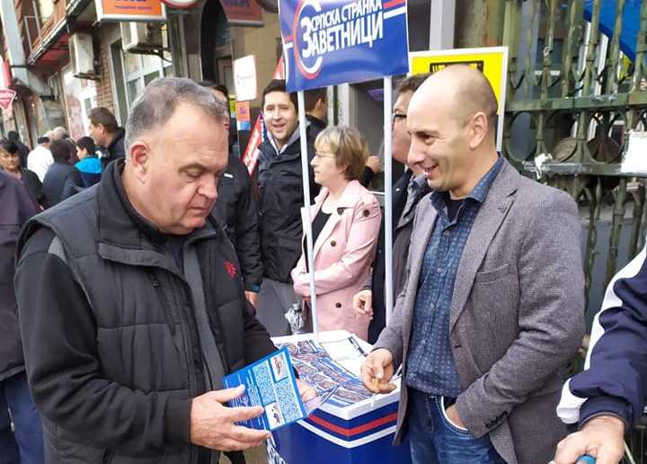 Zavetnici u Leskovcu razgovarali sa građanima