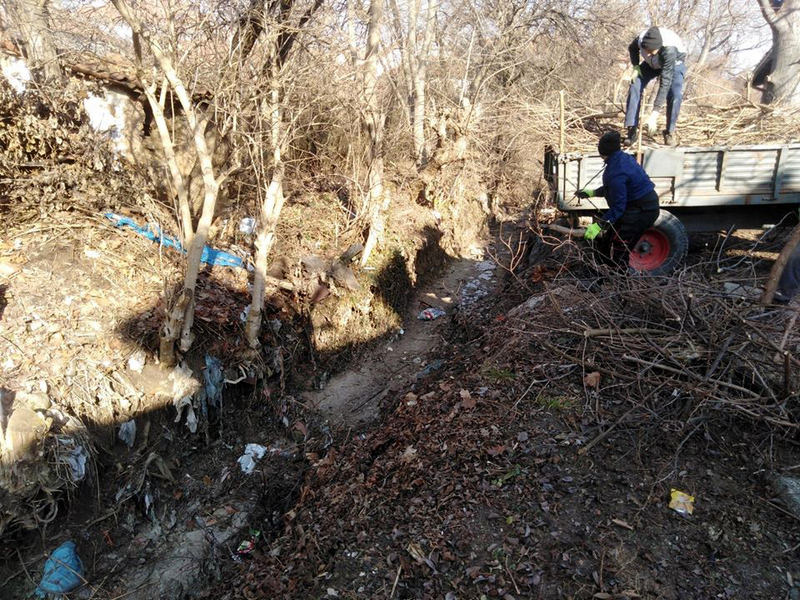 Očišćeno korito potoka u selu Ćukovac