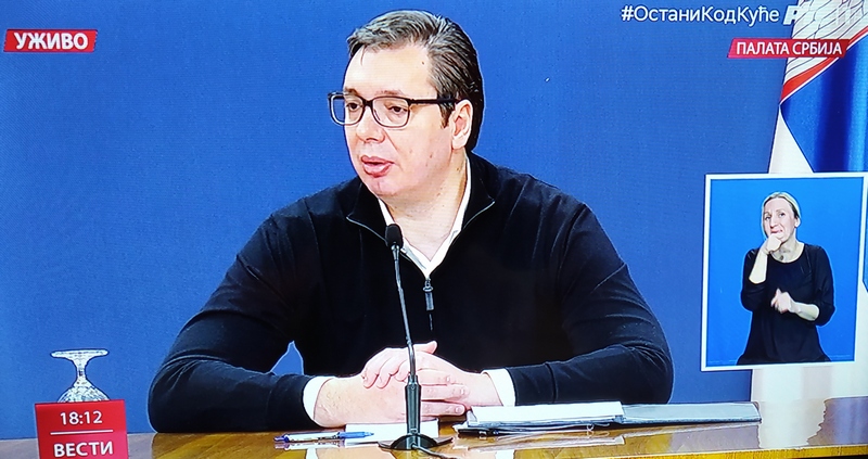 Vučić: Po 100 evra za svakog punoletnog građanina, tromesečni minimalac za radnike preduzetnika