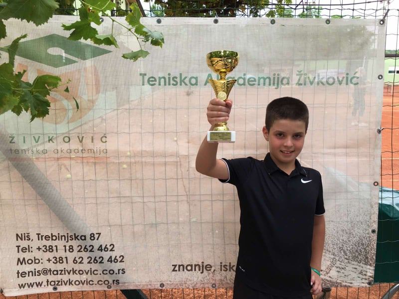 Pavle Stojiljković pobednik turnira u Nišu