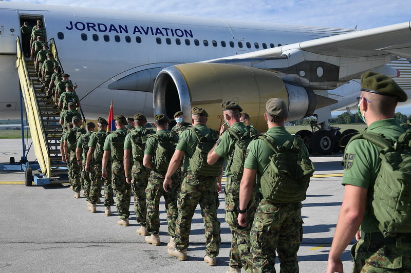 Vojska Srbije odletela danas iz Niša za Liban u mirovnu misiju