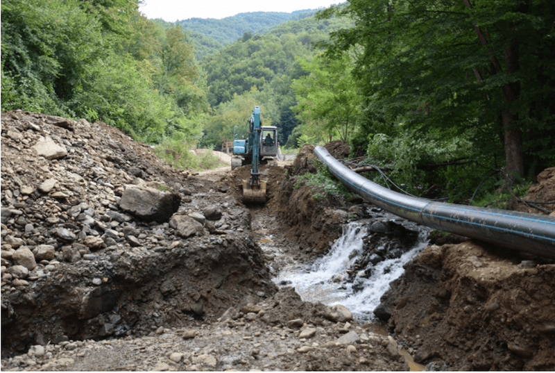 Tuga: Graditelji male hidroelektrane dinamitom razneli stene kroz koje teče Bistrica (foto/video)