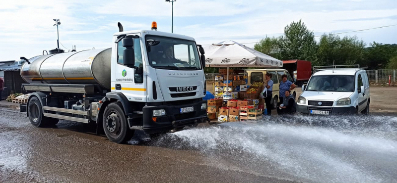 Dezinfikovana kvantaška i stočna pijaca