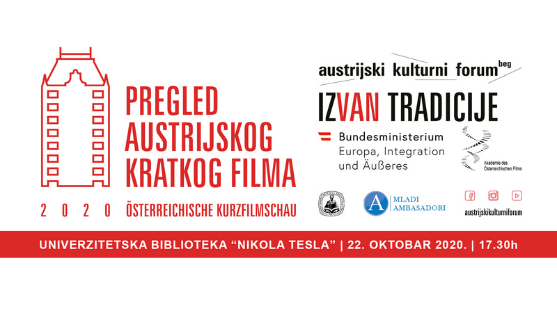 Austrijski kratki filmovi od 22. oktobra u Univerzitetskoj biblioteci