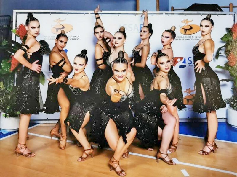 Trijumf  leskovačkog plesnog kluba Step by step u Beogradu