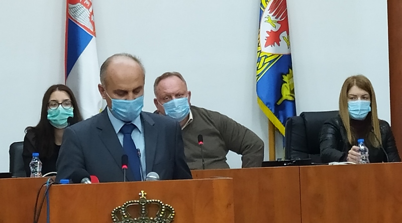 Gradonačelnik Cvetanović nezadovoljan procentom realizovanih projekata u 2019.