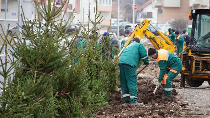 Uređuje se park u Gornjomatejevačkoj ulici