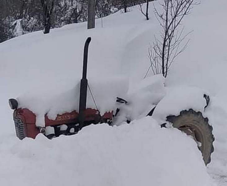 Opet zavejani meštani sela iznad jezera Barje