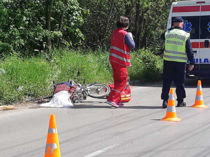 Poginuo biciklista kod Hemijske škole u Leskovcu