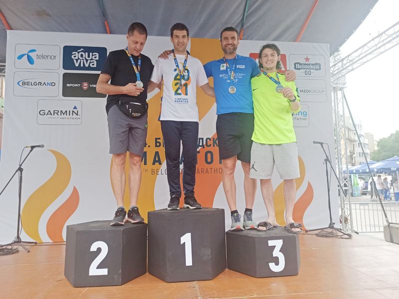 Leskovčani osvojili prvo mesto u štafeti na Beogradskom maratonu