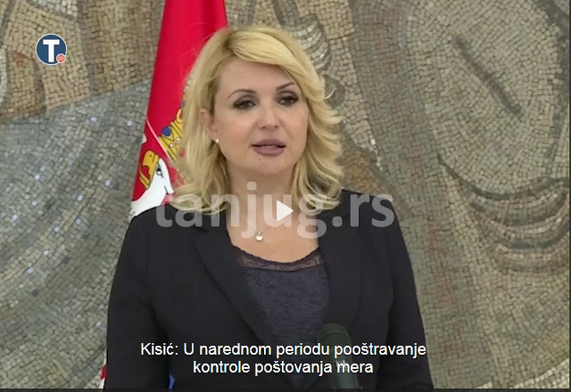 Kisić: Vakcinišite se, pooštrićemo kontrole poštovanja mera