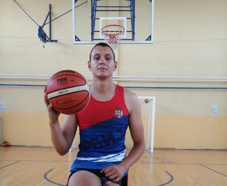 Košarkaš Nemanja Tadić spreman za Evropsko prvenstvo