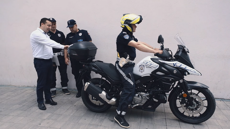 Od naplate prekršajnih kazni Grad kupio motor „Suzuki“ Policijskoj upravi