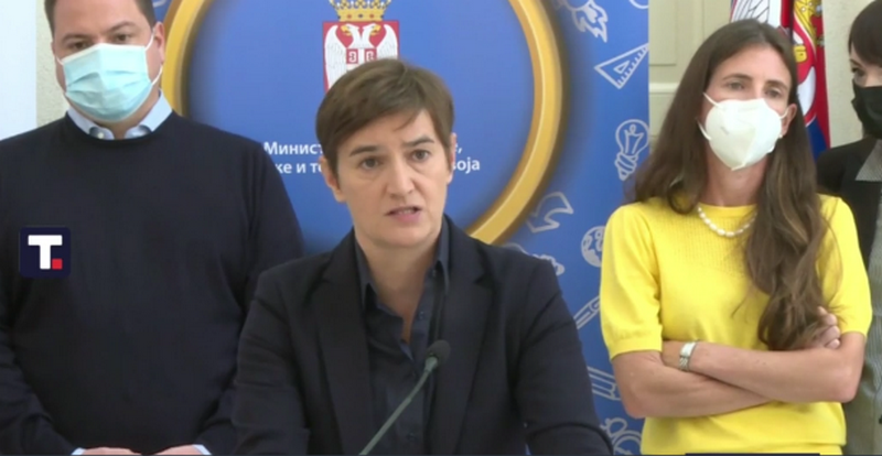 Brnabić: Epidemiološka situacija katastrofalna, jedini izlaz vakcinacija