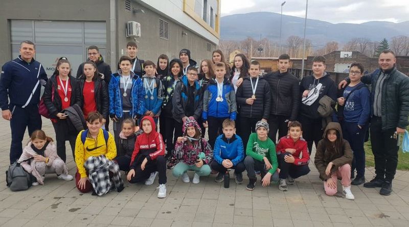 PK Leskovac osvojio 22 medalje u prvom kolu Prvenstva centralne Srbije