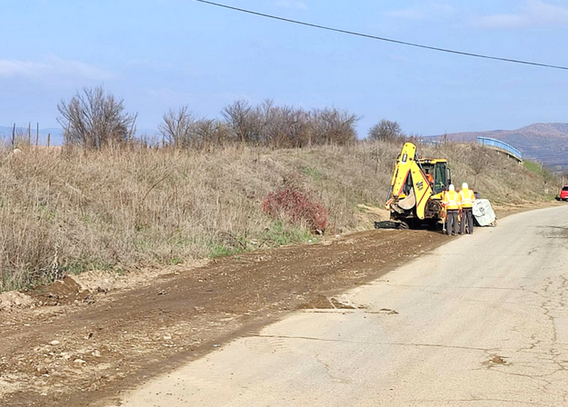 Severni deo grada dobio novu vodovodnu mrežu, završen prvi sloj asfalta puta Leskovac-Lebane