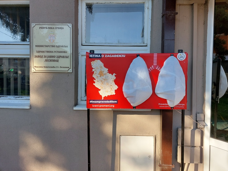 „Pamučna pluća“ pokazuju zagađenje u Leskovcu