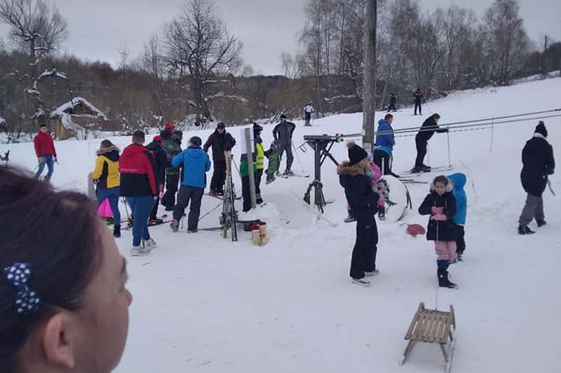 Skijalište pored Vlasinskog jezera