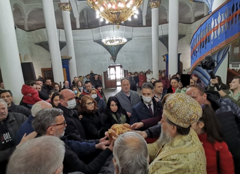 Rezanjem kolača i svetom liturgijom obeležen Savindan u Vranju