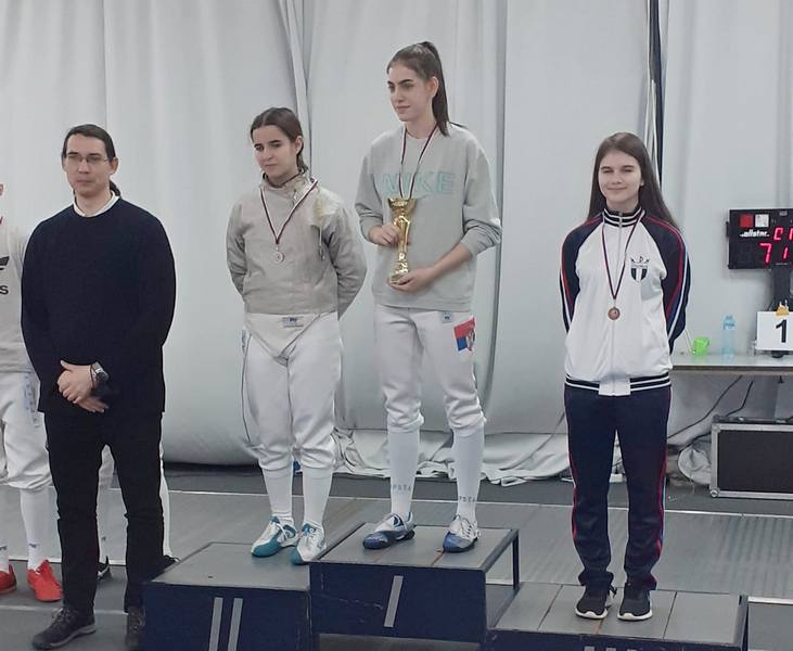 Mačevaoci Dubočice osvojili dve medalje na državnom prvenstvu