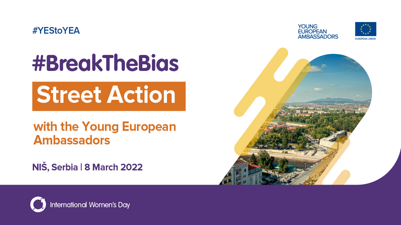 Mladi evropski ambasadori (YEA) proslavljaju Međunarodni dan žena u Nišu