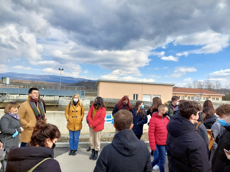 Učenici iz Holadije, Danske i niški gimnazijalci obišli Postrojenje za preradu otpadnih voda u Bogojevcu