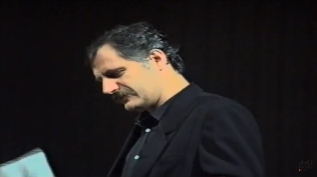 PREMIJERNO – Monodrama Rade Šerbedžije u Leskovcu 1991. (video)