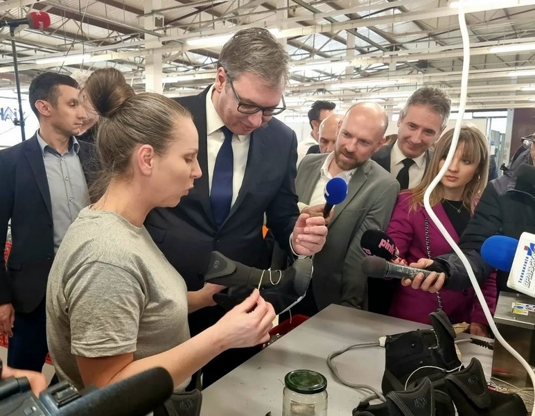 Vučić u Vranju: Nemci planiraju da zaposle 650 ljudi